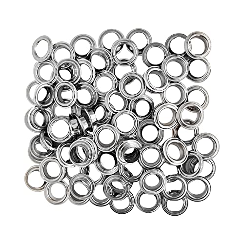 WedDecor 8mm Self-Piercing Banner Eyelets for Semi-Automatic Eyelet Machine, Durable
