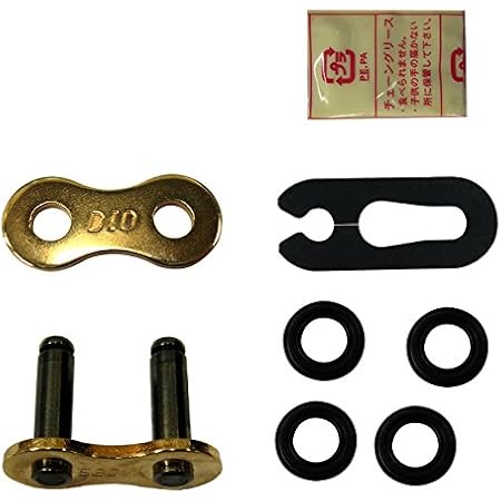 Amazon D I D 大同工業 バイク用チェーン 軽圧入クリップジョイント 5vt2 Fj G B ゴールド ブラック 二輪 オートバイ用 車 バイク 車 バイク