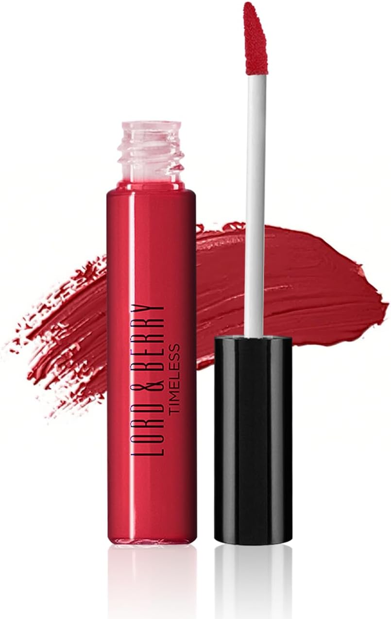 TIMELESS Lipstick, Matte Lipstick Long Lasting, High Impact Color, Ultra Light Lip Gloss with Moisturizing Complex, ICONIC
