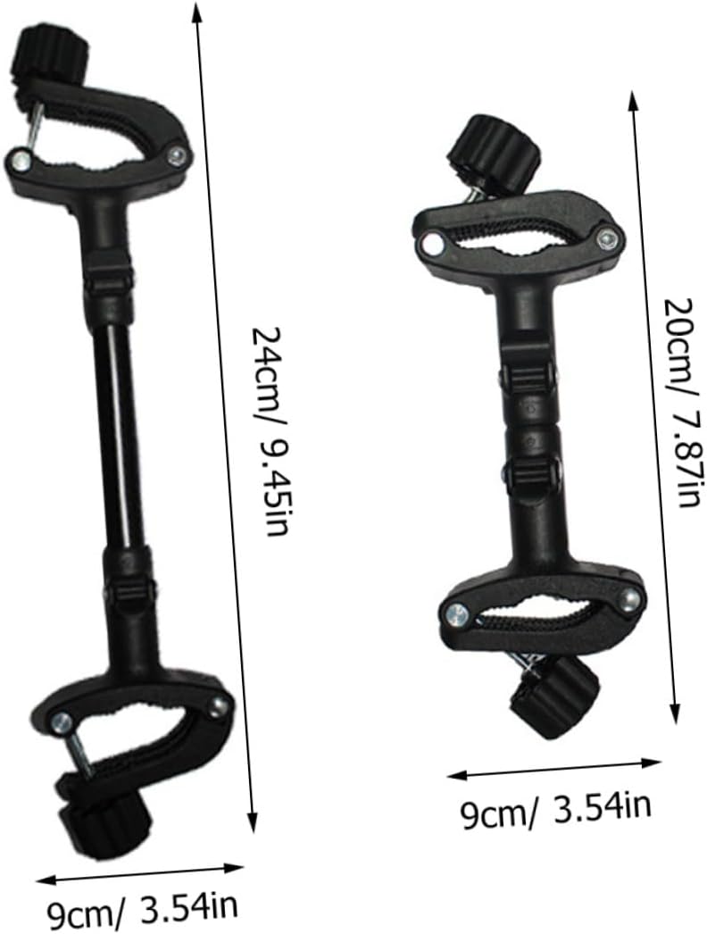 3Pcs Adjustable Twin Stroller Connector for Prams Dual Stroller Attachment for Connecting Into Twin Outdoor Use for Parents