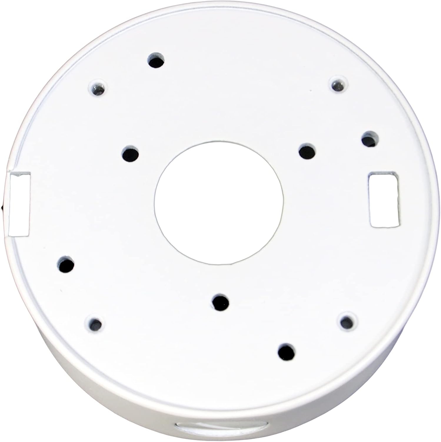 Evertech 4 Pcs. 4.75" White Camera Big Deep Base Junction Outlet Box for Varifocal Adjustable Lens Eyeball Turret Dome CCTV Security Cameras