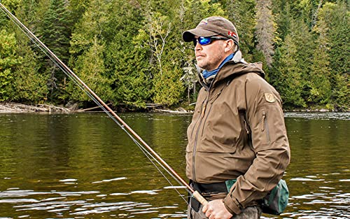 Wiley X WX Gravity Captivate Polarized Sunglasses, Safety Glasses for Men and Women, UV Eye Protection for Fishing Black Crystal Frames, Blue Mirror Tinted Lenses2