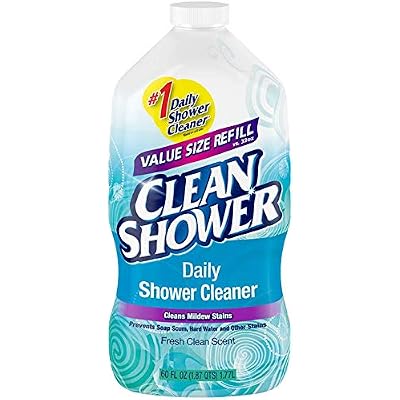 Clean Shower Daily Shower Cleaner Refill 60oz (Packaging May Vary)