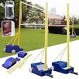 ✅【Parfait pour toutes les occasions】 Votre allié divertissement idéal ! Ce filet de sport d'extérieur est parfait pour les barbecues en famille, les sorties à la plage, les fêtes d'avant-match, les cours d'EPS à l'école, les camps d'été et les événements communautaires. Facile à déplacer, rapide à monter et amusant pour tous les niveaux.