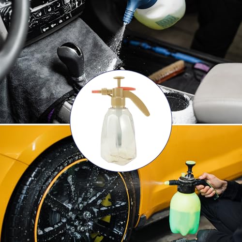 Hihaha Sprühflasche/Außensprühflasche Wassersprühnebler für Garten Zuhause/Einstellbarer Kunststoff 1,5L / 1 Stück Gelb