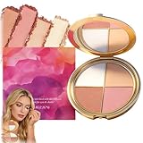 Palette maquillage tout-en-un – Blush, highlighter, bronzer et fard à paupière – Kit de contouring professionnel