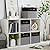 Bagnizer Collapsible Fabric Storage Cube Bins with 2 Reinforced PU Handles, Foldable Storage Organizer Baskets for Closet, Shelves, Living Room | 13"x13"x13", 4 Pack, Black & Gray