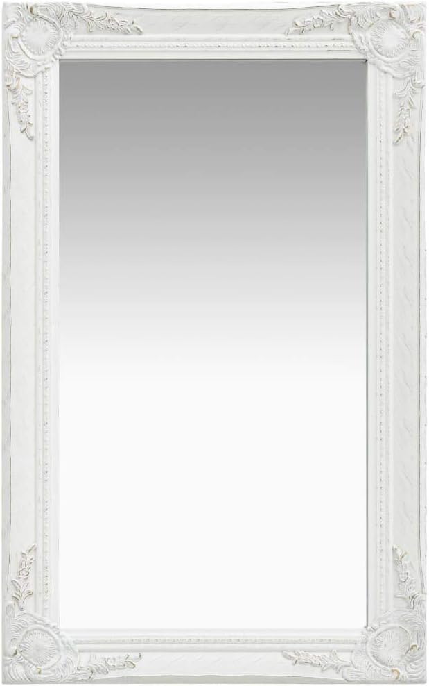 Miroir Mural Baroque Doré 50x60 Cm - Cadre En Bois Ornementé, Parfait Pour Dressing Ou Chambre