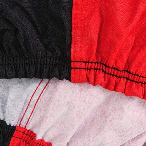 SR1 Performance USA C8 Corvette Car Cover Outdoor 2020–2026 – Custom Fit Stingray Z06 Z51 E-Ray, Water Resistant Breathable, UV Protection, Wind Secure & Storage Bag (Black with Red Stripes) by SR1 Performance - Image 7