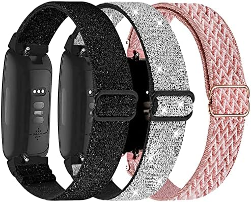 Genuine Leather Bands Compatible for Fitbit Inspire 2 / Inspire HR/Inspire, Classic Replacement Accessories Strap Genuine Leather Wristbands with Quick Release Women Men