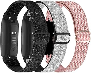 Genuine Leather Bands Compatible for Fitbit Inspire 2 / Inspire HR/Inspire, Classic Replacement Accessories Strap Genuine Leather Wristbands with Quick Release Women Men
