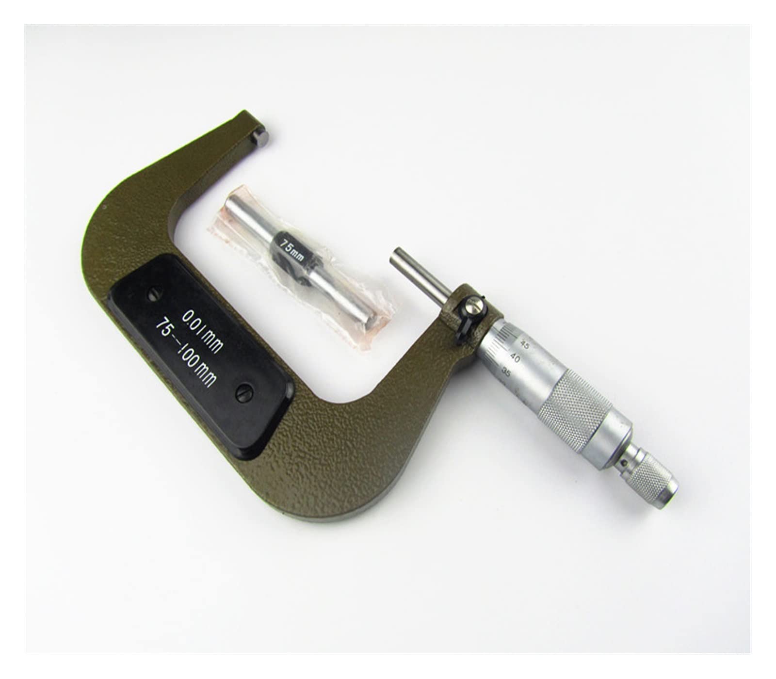 Mikrometer, 0-25 mm/25-50 mm/50-75 mm/75-100 mm 0.01 Metrikmesser(25-50mm)