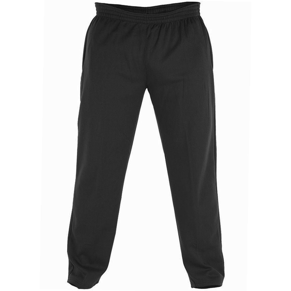 D555 Men's Black Rockford Kingsize Albert Joggers 7XL