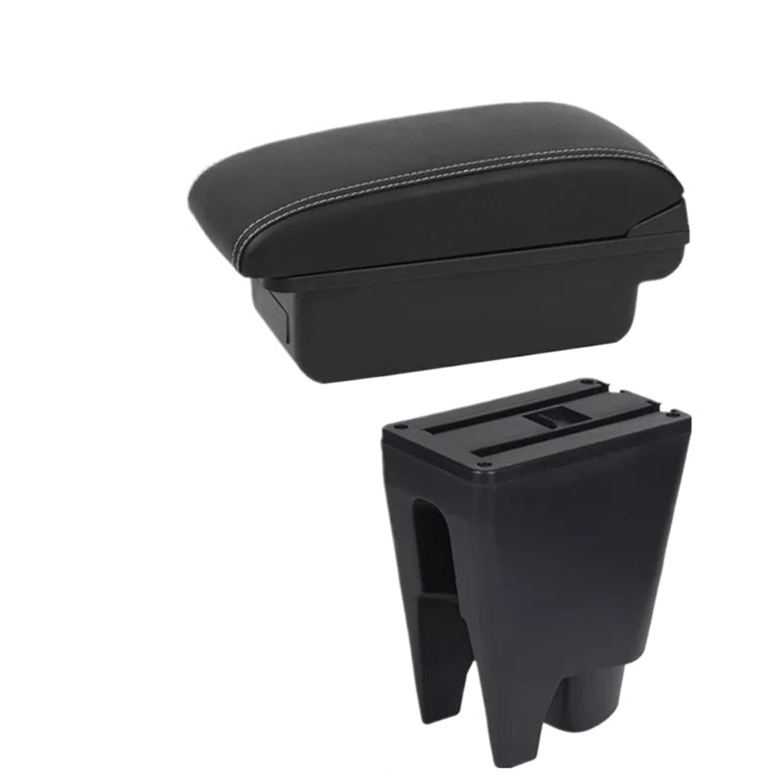 JMOLXURI Car Armrest Box For Toyota For Aygo BJ Armrest Box Center Console