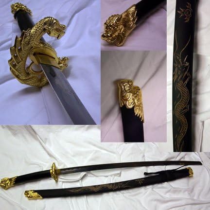 Dragonfury Katana Stainless Steel Sword