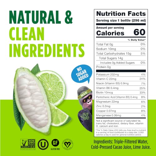 Image of Blue Stripes Lime Superfruit Water - Natural Hydration Drink (10 FL OZ)