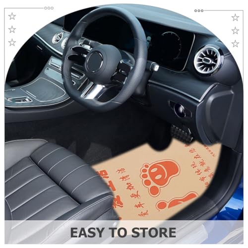 Alfombrillas de papel para coche evitan manchas de barro y grasa con suelo protector desechable 3