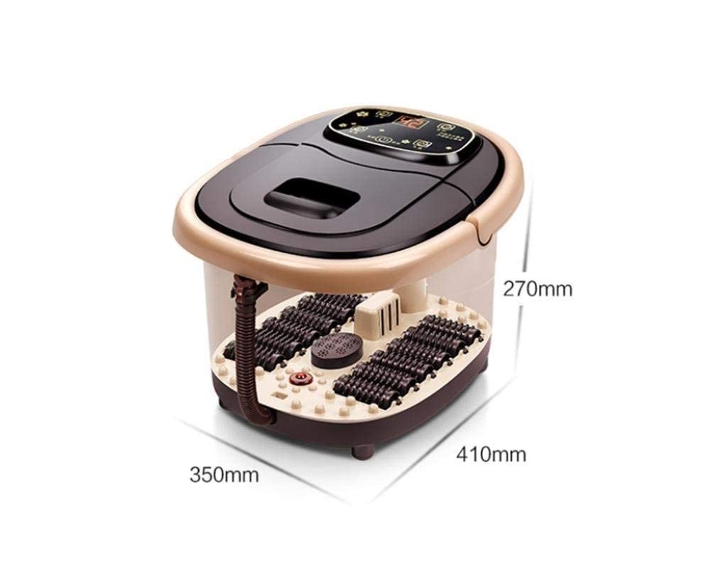 Masajeador de baño/SPA para pies con Calor, bulbos y vibración, Control Digital de Temperatura, Calma y relaja los pies cansados, Barril de baño para pies Present
