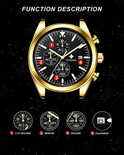 Wwoor Square Watches For Men And Analog Quartz Movement Watches #TOP3