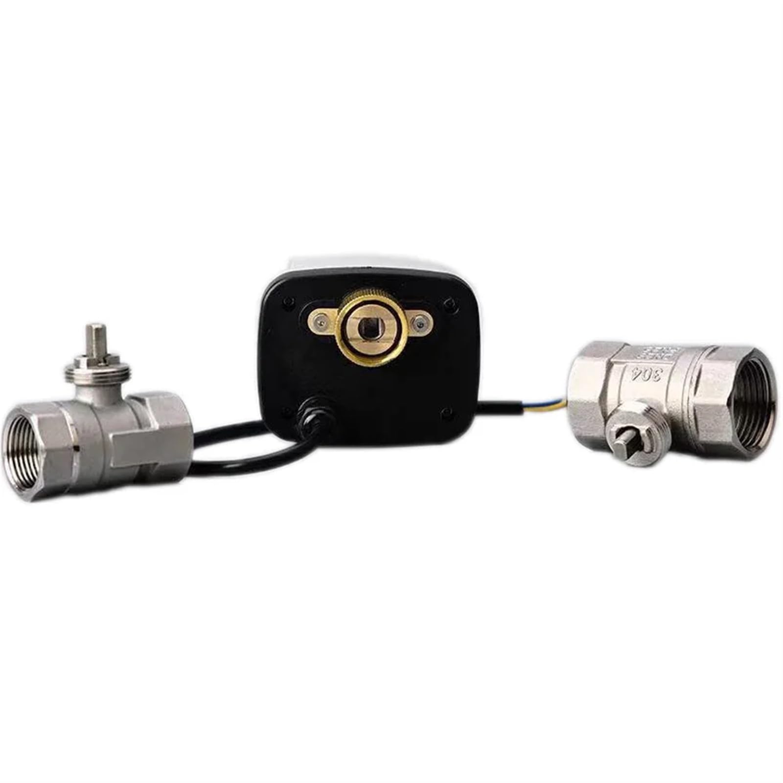 IP65 Stal nierdzewna 304 Normalnie zamknięty zawór kulowy z silnikiem IP65 G1/2 "3/4" 1" 1-1/4" 220V 12V 24V Elektryczny zawór kulowy (DN25,12VDC-CR04-Normally Closed)