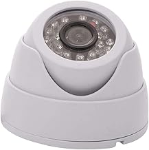 Mufern Câmera de segurança 24LED IR AHD Camera Night Vision o HD 720P 1080P 1.0MP 2.0MP CCTV Dome Camera com IR-Cut Branco