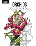 Orchids Coloring book: Coloring Book For Adults Featuring Flowers, Vases, Bunches, and a Variety of Flower Designs (Adult Coloring Books)