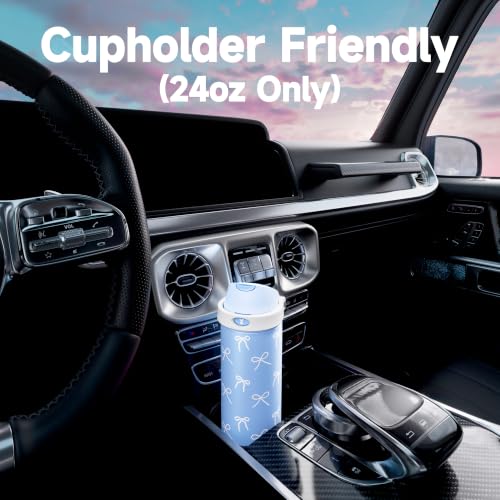 Image of Meoky 24 oz Insulated Stainless Steel Water Bottle for Travel Sports