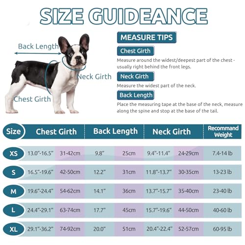 PUZAUKAL Hundepullover Fleece Weste Hundemäntel Winter Warmer Hundeweste für Kleine Hunde Weicher Fleece Hundejacke mit Geschirr Pullover für Mittel Großen Hund Katze-Pfauenblau(M)