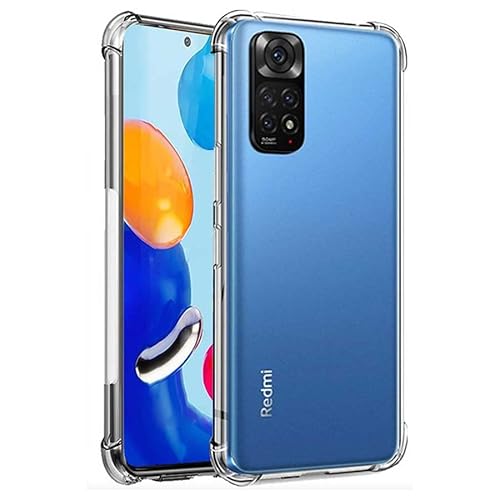 Capa Capinha Anti Impactos Redmi Note 11 Note 11S 4G + Película 5D Cerâmica