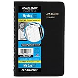AT-A-GLANCE Academic Year Daily Appointment Book/Planner, July 2016 - June 2017, 4-7/8