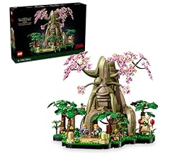 LEGO The Legend of Zelda Great Deku Tree 2-in-1 Set for Adults, Model Building Kit with 4 Collectible Minifigures Incl. 3 V…