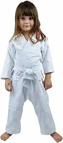 Keiko, Kimono Reforçado Juvenil, Unissex, Branco, M2
