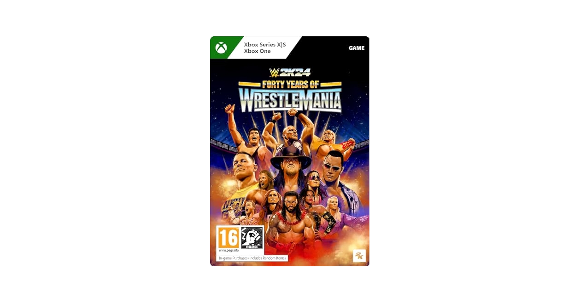 WWE 2K24: 40 Years of Wrestlemania Edition | Xbox One/Series