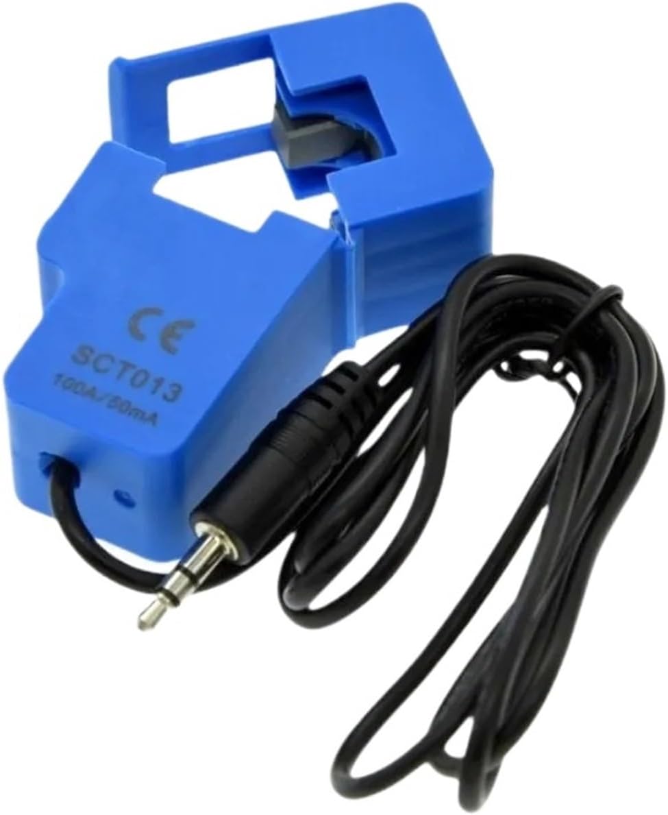 1pcs SCT-013-000 30A 50A 100A Open-Close Current SCT013 Non-invasive AC Current Sensor Split Core Current(100A 1V)