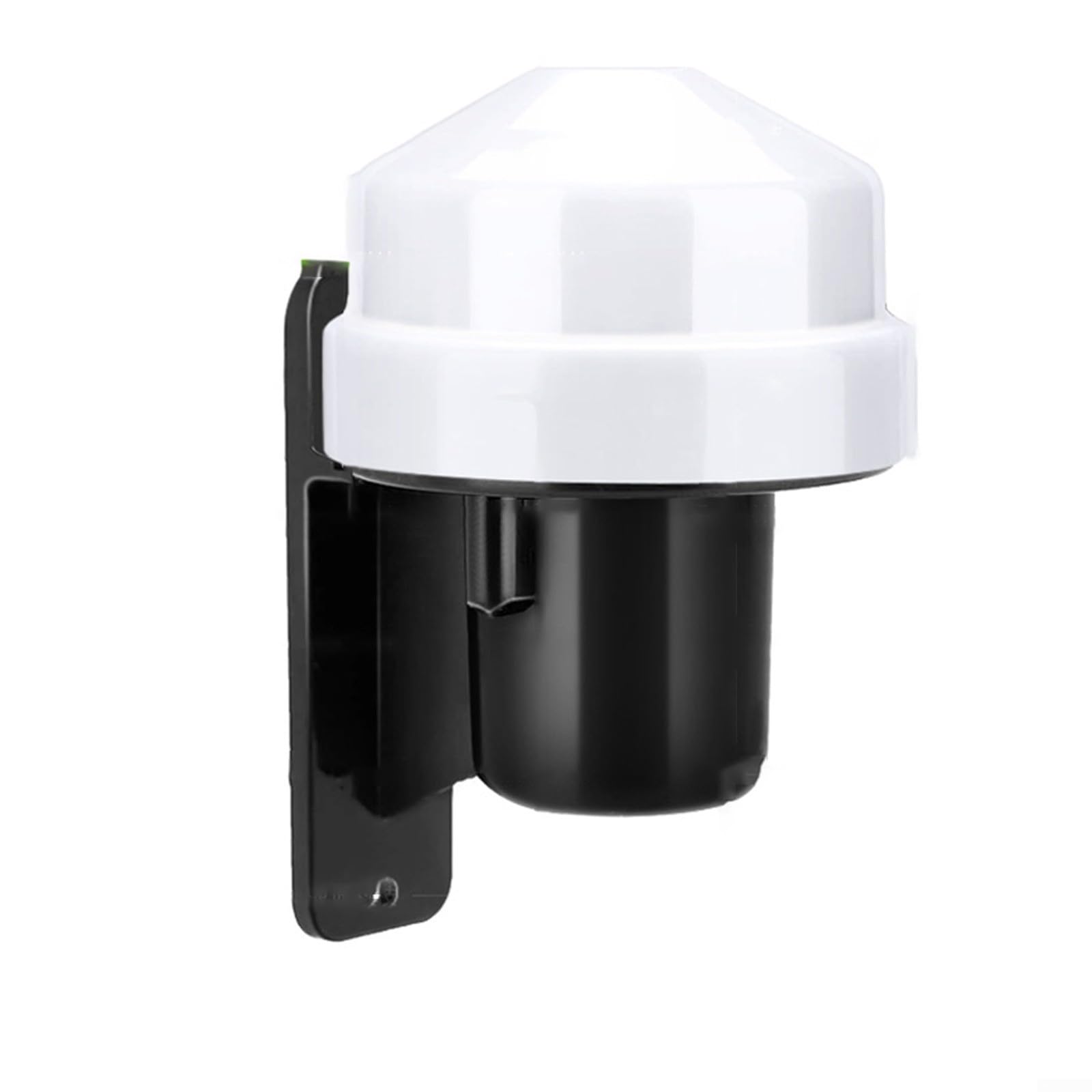 Glomc Electronic Photocell Sensor Switch,For Outdoor Lighting,IP44 Weatherproof Automatic Dusk-to-Dawn Light Control,10A Rated,40–250 Lux Sensitivity