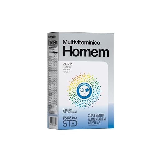 Katiguá, Multivitaminico Homen, STD, 30 Cápsulas rígidas • 30 doses
