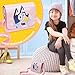 Bluey Girls Handbag Cute Crossbody Shoulder Bag for Kids Adjustable Strap Shopping Purse Travel Fashion, Girls Gifts (2D, 7 x 6.3 x 2.8Inch)