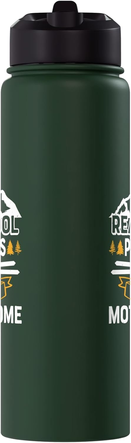 Camping Grandpa - Camping Pop Pop Motorhome Stainless Steel Insulated Water Bottle