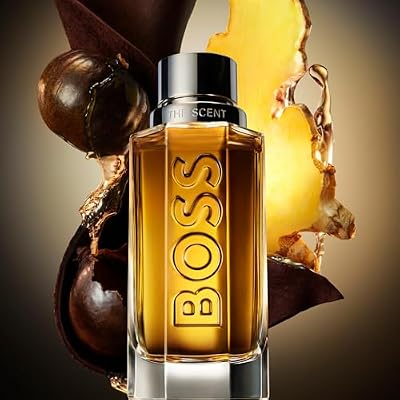 Hugo Boss The Scent Eau de Toilette Ambery Men's Cologne With Notes of Ginger, Manika Fruit & Leather Accords Long Lasting Fragrance