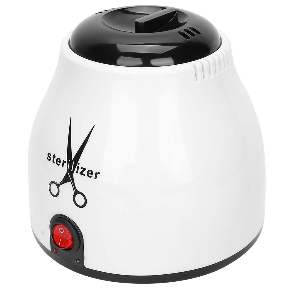 Esterilizador de accesorios para herramientas de uñas, esterilizador automático de limpieza a alta temperatura 200 con bolas de cristal de cuarzo, para salón de belleza y herramientas de metal