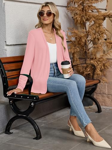 Image of Heymoments Cardigan for Women Long Sleeve Lightweight Sweaters