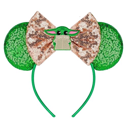 Image of FANYITY Mouse Costume Ears, Mouse Ears Headbands for Girls & Women Party,Size Free