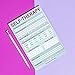 Knock Knock Self-Therapy Pad, Checklist Note Pad (Pastel Version) (Knock Knock Pads)