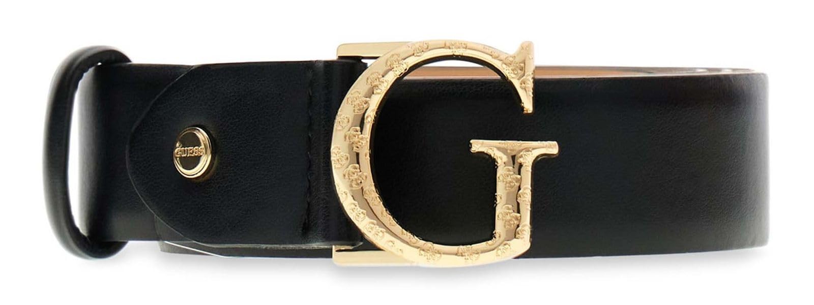 GUESS cintura Adjustable Belt W85 Black nero accorciabile