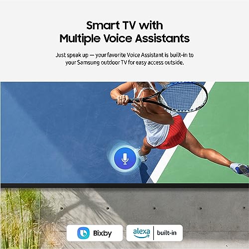 Image of Samsung 85-Inch Class Neo QLED 4K The Terrace Full Sun Outdoor Series, Ultra Bright Picture, IP56, Anti-Reflection, Wide Viewing Angle, Quantum HDR+ Smart TV w /Alexa Built-in (QN85LST9C, 2023 Model)