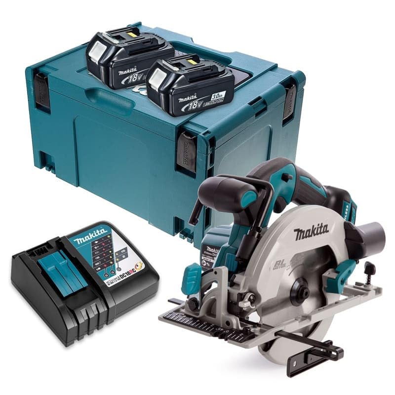Kreissäge 18V LXT Ø165mm (2x3,0Ah) in MAKPAC - MAKITA DHS680RFJ