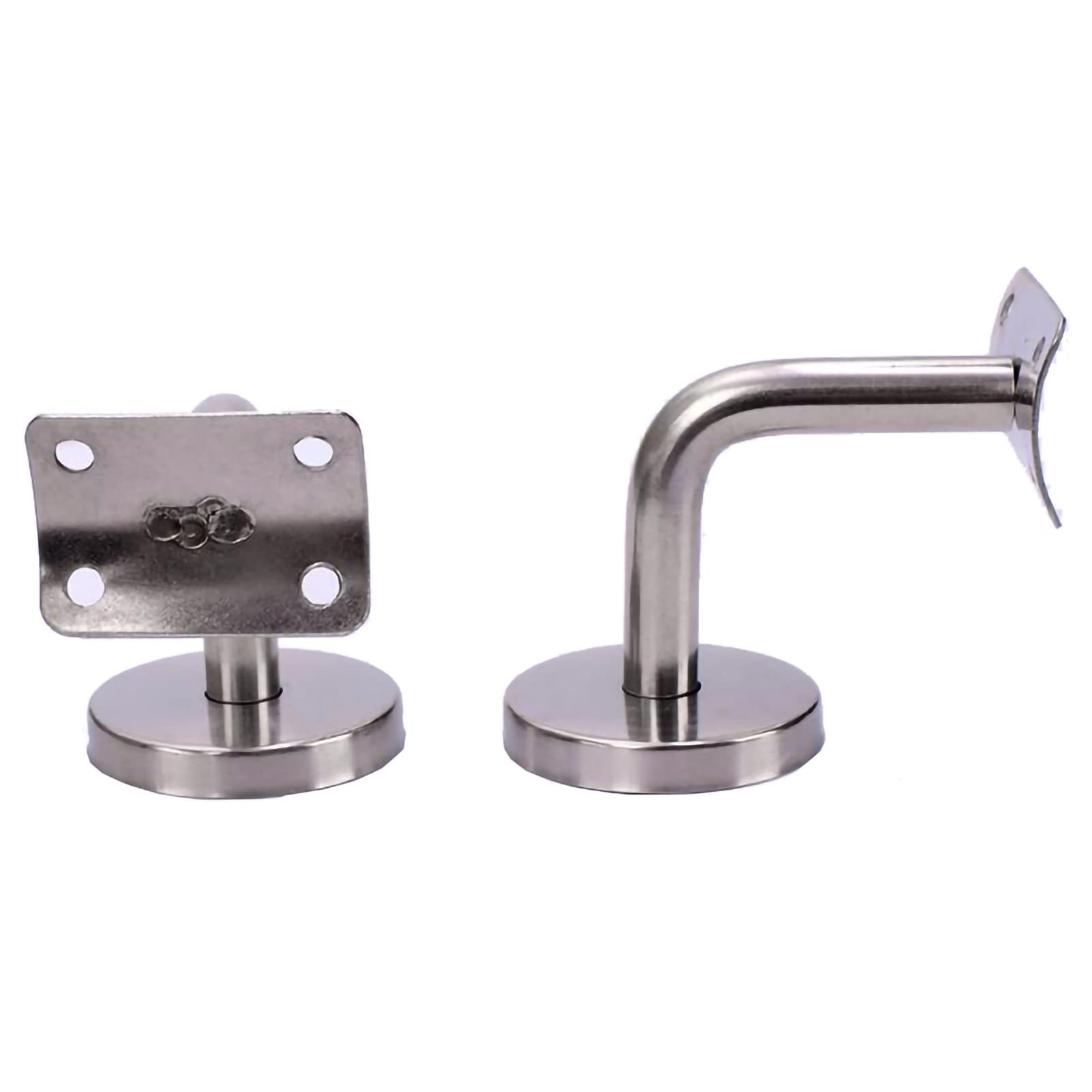 Pièces de connexion de main courante d'escalier argent pour garde-corps
