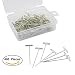 Grosun 400pcs 38mm/1.5inch Stainless Steel T-Pins Sewing Pins for Knitting and Blocking