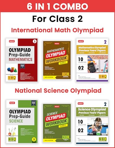 MTG Class-2 Mathematics & Science (IMO-NSO) Olympiad Workbook, Pr...