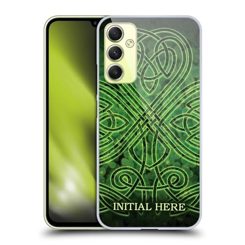 Coque Samsung Galaxy A34 5G rigide personnalisable évitez les rayures motif trèfle celte